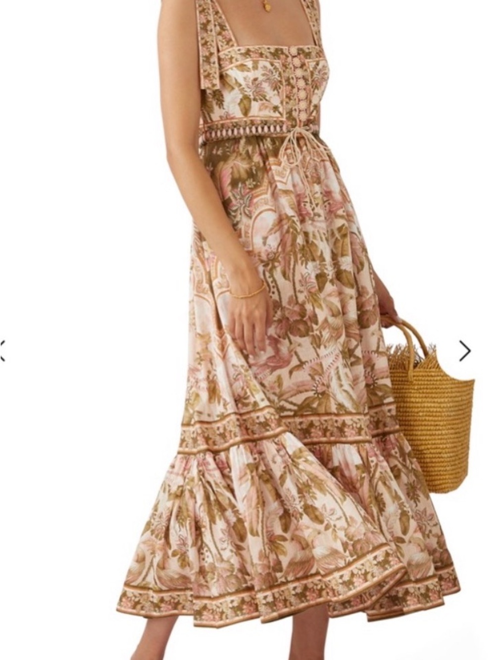 Zimmermann Lyre midi dress